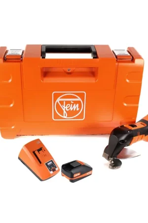 Meilleur Choix FEIN ABLS 18 1.6 E Grignoteuse sans fil 18V ( 71300461000 ) Set + 1x Batterie 3,0 Ah High Power + Chargeur + Coffret de transport