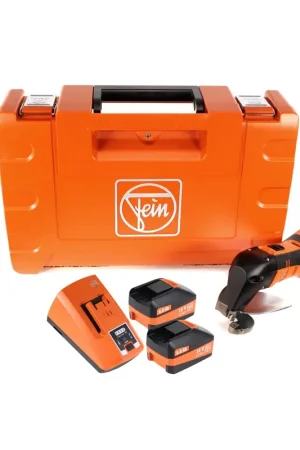 Expédié Aujourd'hui FEIN ABLS 18 1.6 E Grignoteuse sans fil 18V ( 71300461000 ) Set + 2x Batteries 6,0 Ah High Power + Chargeur + Coffret de transport