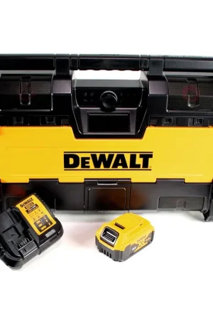 Usine Directe DeWalt DWST1-75663 P1 Radio de chantier DAB + 1x Batterie 5,0Ah + Chargeur