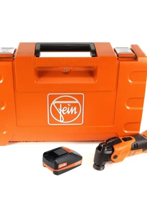 Acheter Direct FEIN AFMM 18 QSL Oscillateur MultiMaster sans fil 18V ( 71292262000 ) Set + Coffret de transport + 1x Batterie 3,0 Ah - sans chargeur