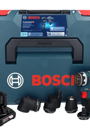 Satisfait Ou Remboursé Bosch GSR 12V-35 FC Professional perceuse-visseuse sans fil 12 V 35 Nm sans balais + 1x batterie 6,0 Ah + L-Boxx - sans chargeur