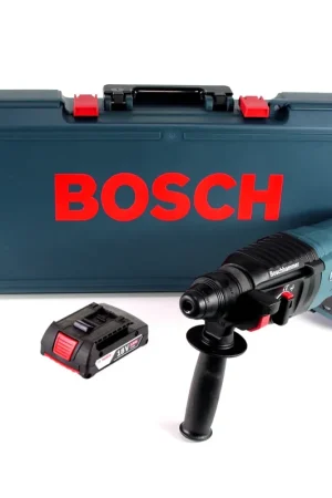 Expédition Rapide Bosch GBH 18V-26 D Marteau perforateur sans fil 18V 2,6J SDS-Plus + Coffret de transport + 1x Batterie 2,0Ah - sans Chargeur