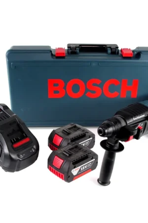 Bosch GBH 18V-26 D Perforateur sans fil 18V 2.6J SDS-Plus + 2x Batteries 3.0Ah + 1x Chargeur + Coffret de transport Achetez Aujourd'hui