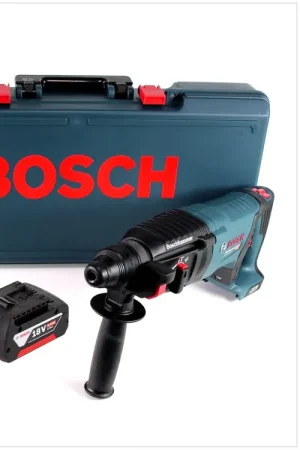 Marteau perforateur sans fil Bosch GBH 18V-26 D 18V 2,5J SDS-Plus dans un coffret d'artisan + 1x batterie 6,0Ah - sans chargeur Prix Choc
