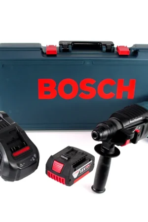 Marteau perforateur sans fil Bosch GBH 18V-26 D 18V 2,5J SDS-Plus dans un coffret d'artisan + 1x batterie 6,0Ah + chargeur Pas Cher