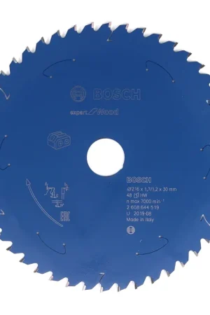 Commande En Gros Bosch Scie circulaire sans fil Expert for Wood 216 x 1,2 x 30 mm - 48 dents pour bois ( 2608644519 )