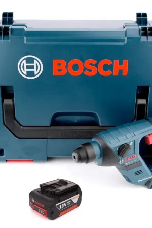 Usine Directe Marteau perforateur à batterie Bosch GBH 18 V-LI 18V SDS-Plus + L-Boxx + 1x batterie 3,0Ah - sans chargeur