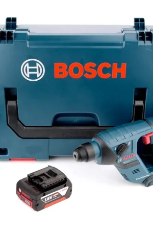 Marteau perforateur à batterie Bosch GBH 18 V-LI 18 V SDS-Plus + L-Boxx + 1x batterie 5,0 Ah + 1x chargeur Affaire À Saisir