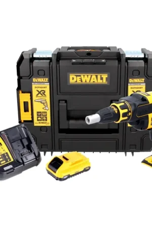Prix Choc DeWalt DCF 620 L1 Visseuse sans fil à cloison sèche 18V 1/4" Brushless + 1x Batterie 3,0Ah + Chargeur rapide + Coffret de transport