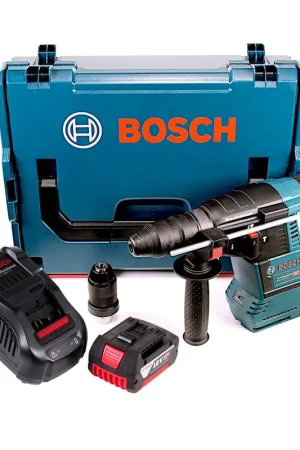 Bosch GBH 18V-26 F Marteau perforateur sans fil 18V 2,6J brushless SDS plus + 1x batterie 5,0Ah + chargeur rapide + L-Boxx Top Vente