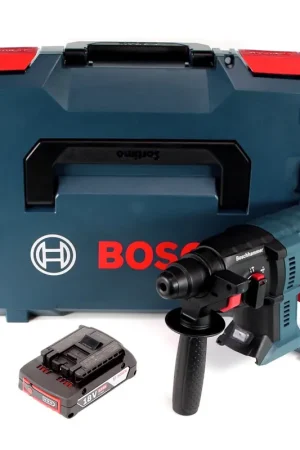 Bosch GBH 18 V-20 Perforateur sans fil 18V 1,7J SDS plus + 1x Batterie 2,0Ah + Coffret L-BOXX - sans chargeur Usine Directe