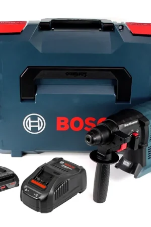 Must-Have Bosch GBH 18 V-20 Perforateur sans fil 18V 1,7J SDS plus + 1x Batterie 2,0Ah + Coffret L-BOXX + Chargeur rapide
