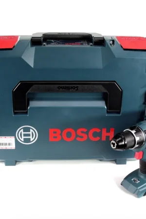 Retour Gratuit Bosch Professional GSR 18V-28 Perceuse-visseuse sans fil + Coffret de transport L-Boxx - sans Batterie, sans Chargeur ( 06019H4108 )