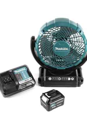 Ventilateur sur batterie Makita CF 101 WM1 12V + 1x batterie 4,0Ah + chargeur Commande En Gros