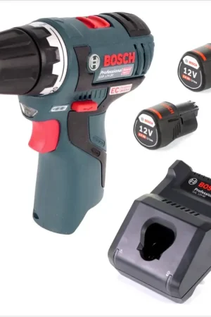 Perceuse-visseuse sans fil Bosch GSR 12V-20 12V 20Nm sans balais + 2x batteries 3,0Ah + chargeur Seulement Aujourd'hui