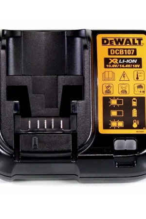 Petit Prix DeWalt DCB 107 Chargeur XR 10,8V-18V pour batteries Li-Ion