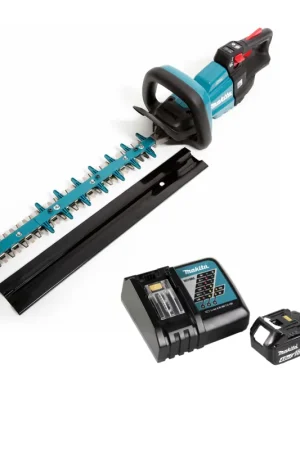 Makita DUH 502 RM1 Taille-haie sans fil 18V 50cm + 1x batterie 4,0 Ah + chargeur gert Satisfait Ou Remboursé