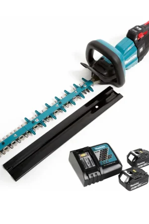 Offre Spéciale Makita DUH 502 RG Taille-haie sans fil 50cm 18V + 2x Batteries 6,0 Ah + Chargeur