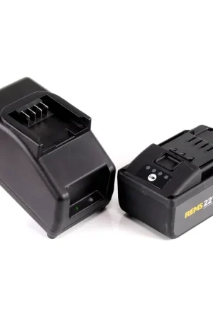 Prix Choc REMS Power Pack 21,6V (22V max) Set de Batteries: 1x Batterie 5,0 Ah+ Chargeur 90W (571581 R22) (571585 R220)