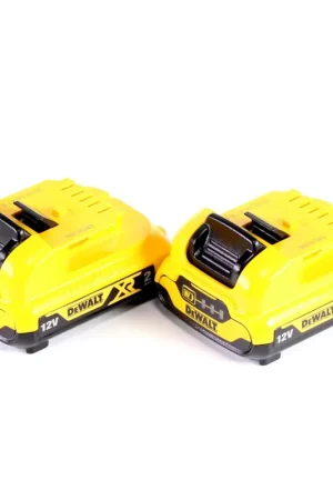 Populaire DeWalt DCB 122 2,0Ah Li-Ion XR kit de 2 Batteries 12 V