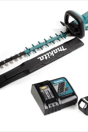 Makita DUH 601 RT1 Taille-haies sans fil 18V 60cm Brushless + 1x batterie 5,0Ah + chargeur Certifié