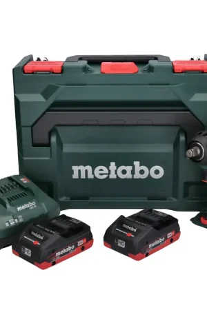 Vente Flash Metabo SSW 18 LTX 300 BL Visseuse à chocs sans fil 18V ( 602395800 ) 300Nm 1/2" Brushless + 2x Batteries 4,0Ah + Chargeur + Coffret de transport