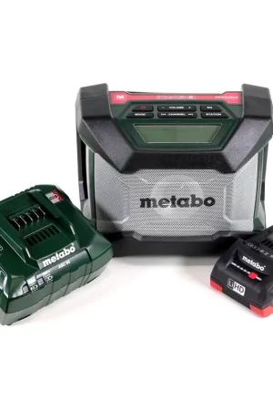 Radio de chantier à batterie Metabo R 12-18 BT (600777850) + 1x batterie 4,0 Ah + chargeur Promotion