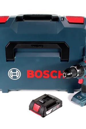 Quantité Limitée Bosch GSR 18V-28 Perceuse visseuse sans fil Professional 18 V 63 Nm + 1x Batterie 2,0 Ah + Coffret de transport - sans chargeur