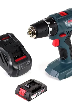 Perceuse-visseuse sans fil Bosch GSR 18V-21 18V 55Nm + 1x batterie 2,0Ah + chargeur Livraison Express