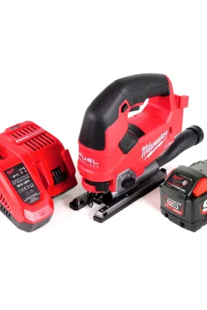 Scie sauteuse Milwaukee M18 FJS-901C 18V brushless + 1x batterie 9,0Ah + chargeur Bon Plan