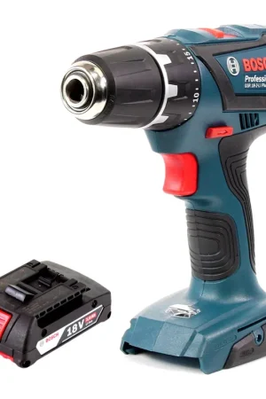Produit De Marque Bosch GSR 18-2 LI Plus Perceuse-visseuse sans fil 18V 63Nm + 1x Batterie 2,0Ah - sans chargeur - sans coffret de transport