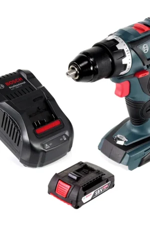 Perceuse-visseuse sans fil Bosch GSR 18V-60 C 18V 60Nm sans balais + 1x batterie 2,0Ah + chargeur Prix Choc