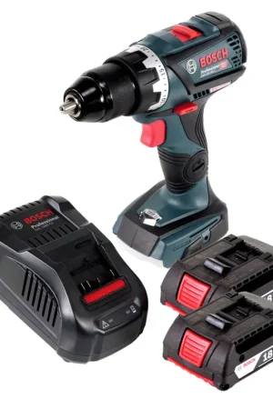 Perceuse-visseuse sans fil Bosch GSR 18V-60 C 18V 60Nm sans balais + 2x batteries 2,0Ah + chargeur Marque