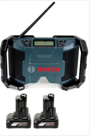 Radio Bosch GML 10,8V + 2x batteries 6,0Ah + chargeur Vente Flash
