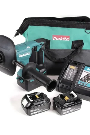 Bon Plan Makita DUT 131 RF Mixeur sans fil 18 V brushless + 2x Batteries 3.0 Ah + Chargeur + Sac de transport