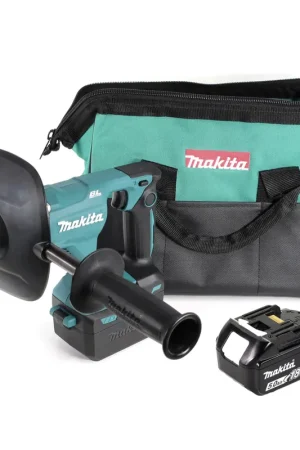 Prix Réduit Makita DUT 131 T1 Mélangeur sans fil 18 V brushless + 1x Batterie 5,0 Ah + Sac de transport - sans chargeur