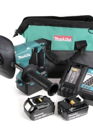 Remise Makita DUT 131 RT Mixeur sans fil 18 V brushless + 2x Batteries 5.0 Ah + Chargeur + Sacoche de transport