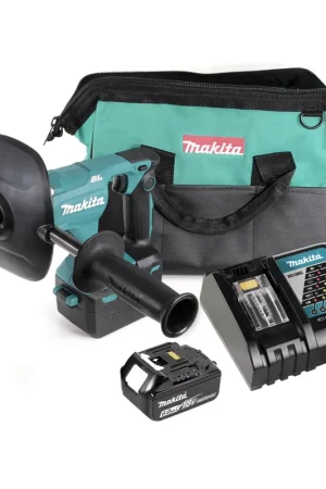 Makita DUT 131 RG1 Mixeur sans fil 18 V brushless + 1x Batterie 6.0 Ah + Chargeur + Sacoche de transport Vente Flash