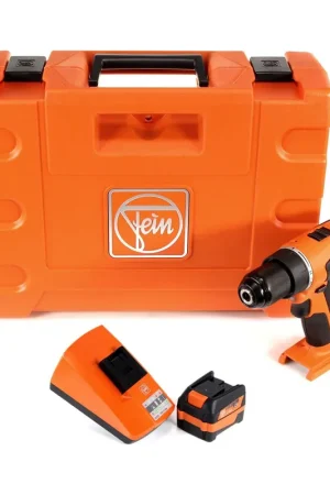 FEIN ABSU 12 Select Perceuse-Visseuse sans fil 12V 20Nm + 1x Batterie 6,0Ah + Chargeur + Coffret de transport Meilleur Prix