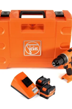 FEIN ABSU 12 Select Perceuse-Visseuse sans fil 12V 20Nm + 2x Batteries 6,0Ah + Chargeur + Coffret de transport Must-Have
