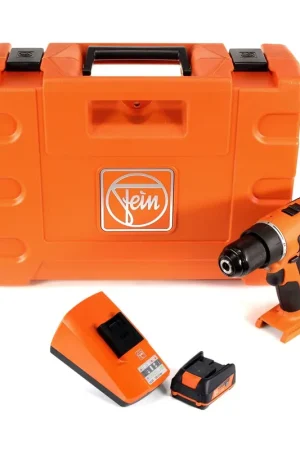 FEIN ABSU 12 Select Perceuse-Visseuse sans fil 12V 20Nm + 1x Batterie 3,0Ah + Chargeur + Coffret de transport Commander Maintenant