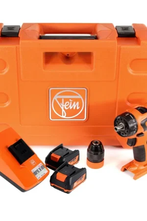 Populaire FEIN ASCM 12 Q Select Perceuse-Visseuse à chocs sans fil 12V 40Nm Brushless + 2x Batteries 3,0Ah + Coffret de transport + Chargeur