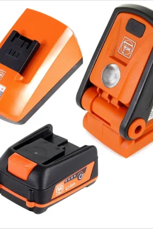 Lampe LED à batterie FEIN ALED 12 12-18V + 1x batterie 3,0Ah 12V + chargeur ALG 50 Dernier Modèle