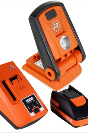 Petit Prix Lampe à batterie FEIN ALED 12 12-18V LED + 1x batterie 3,0Ah 18V Li-Ion + chargeur rapide 18V