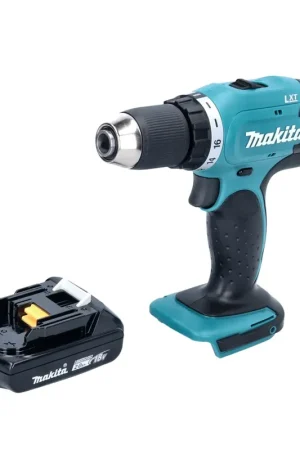 Makita DDF 453 A1 Perceuse-visseuse sans fil 18 V 42 Nm + 1x batterie 2,0 Ah - sans chargeur Meilleur Prix