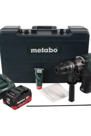 Expédition Rapide Metabo KHA 18 LTX BL 40 marteau combiné à batterie 18 V 8,6 J SDS max brushless + 1x batterie 10,0 Ah + chargeur + coffret