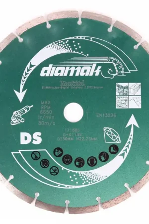 Prix Choc Makita Diamak 230 x 22,32 mm Disque à tronçonner diamant - 1 pièce (D-61145)