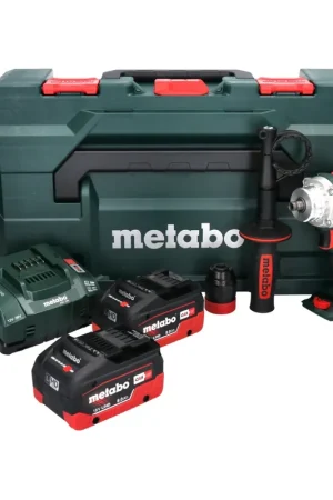 Produit De Marque Metabo BS 18 LTX BL Q I Perceuse-visseuse sans fil 18 V 130 Nm Brushless + 2x batterie 8,0 Ah + chargeur + metaBOX