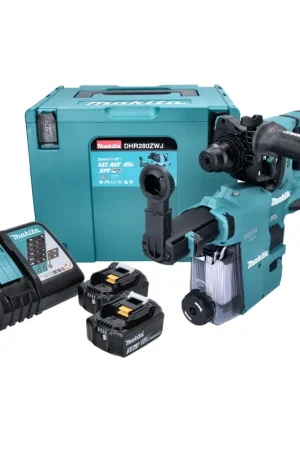 Commander Vite Makita DHR 280 ZJ Perforateur burineur sans fil SDS-PLUS, 36V (2x18V), sans balai, Solo + Makpac - sans batterie, sans chargeur