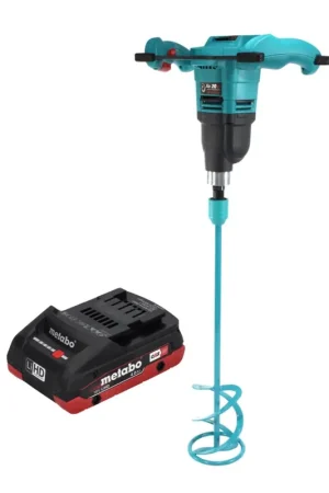 Prix Cassé Batteur à main à batterie Collomix Xo 20 NC 18 V 40 l + agitateur WK 140 HF 140 mm + 1x batterie 4,0 Ah - sans chargeur